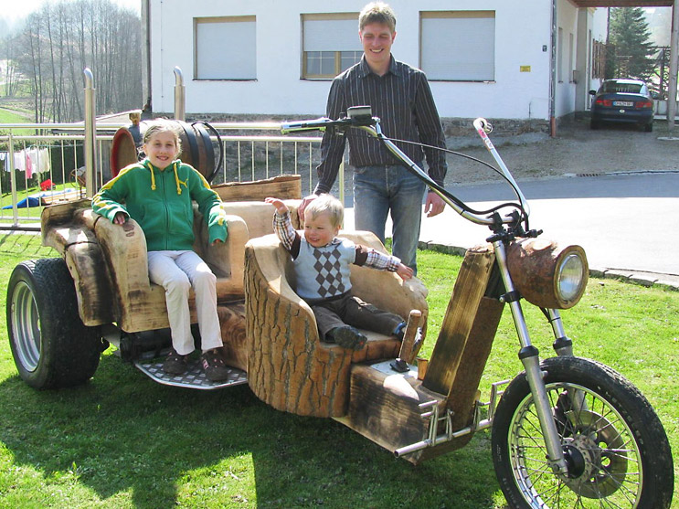 2009 - Holz-Trike - Baufachzentrum Hohenbogen